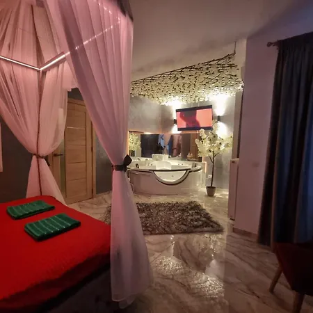 Appartement Deluxe Jacuzzi & Baldaquin *